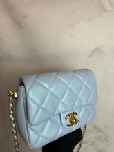 Load image into Gallery viewer, Chanel Square Pearl Crush Flap