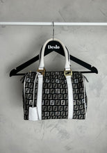 Load image into Gallery viewer, Fendi Crystal Zucca Print Boston Bag (VINTAGE)