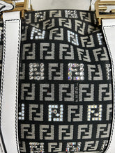 Load image into Gallery viewer, Fendi Crystal Zucca Print Boston Bag (VINTAGE)