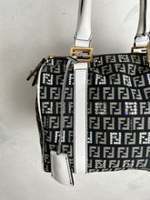 Load image into Gallery viewer, Fendi Crystal Zucca Print Boston Bag (VINTAGE)